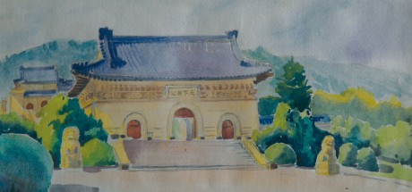 李永森 風(fēng)景鏡框 30*14cm