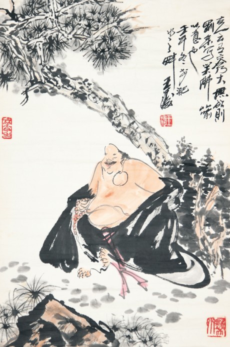 王濤 人物鏡片 68*46cm